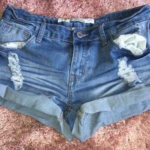 Jean shorts